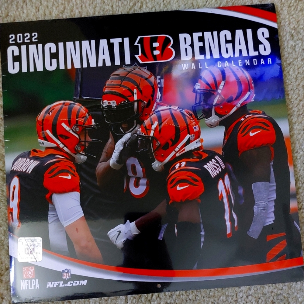 2022 Cincinnati Bengals Calendar